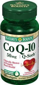 NATURE S BOUNTY CO Q10 50mg 50ซอฟเจล